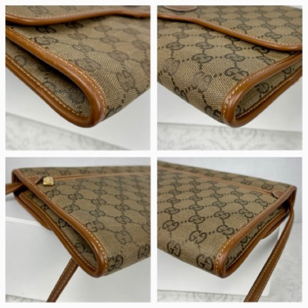 ✅GUCCI ✅ Authentic GG Canvas Crossbody Bag #8 - Picture 9 of 17